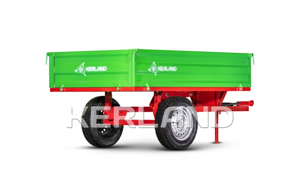 «Прицеп Kerland | Керланд П-2000/1 к мини-трактору (самосвальный)» - фото 10