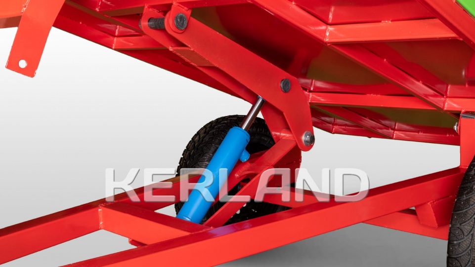 «Прицеп Kerland | Керланд П-2000/1 к мини-трактору (самосвальный)» - фото 18