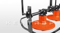 «Косилка роторная задненавесная Кентавр КРЗ-М1 к мотоблокам с воздушным охл.» - фото 11 «Косилка роторная задненавесная Кентавр КРЗ-М1 к мотоблокам с воздушным охл.» - фото 11