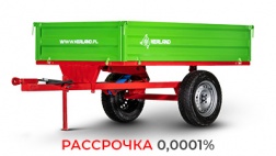 Прицеп Kerland | Керланд П-2000/1 к мини-трактору (без гидроцилиндра) - фото