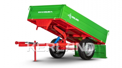 «Прицеп Kerland | Керланд П-2000/1 к мини-трактору (самосвальный)» - фото 3