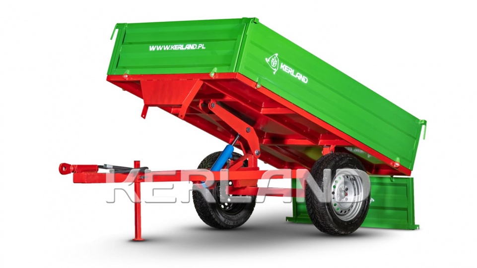 «Прицеп Kerland | Керланд П-2000/1 к мини-трактору (самосвальный)» - фото 2