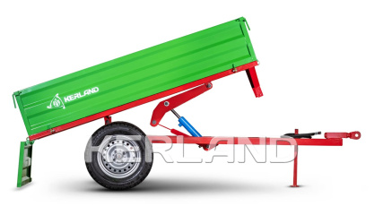 «Прицеп Kerland | Керланд П-2000/1 к мини-трактору (самосвальный)» - фото 5