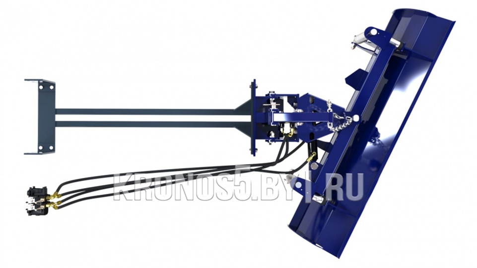 «Отвал TX-180 к трактору Xingtai | Синтай 504 с гидроповоротом и пружинными амортизаторами (1,8 м)» - фото 5