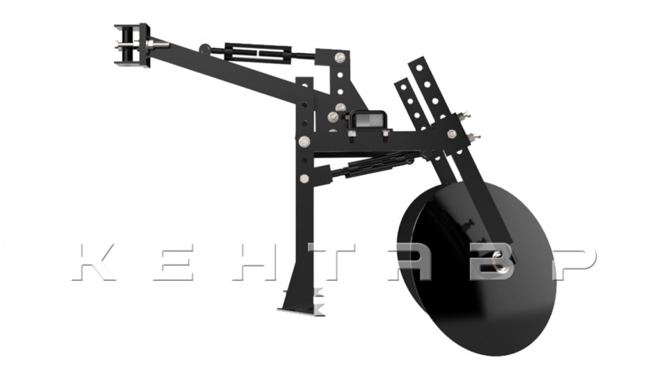 «Комплект для окучивания и прополки Кентавр КСР-2 универсальный (Сцепка+рамка+2 плоскореза+2 дисковых окучника)» - фото 7