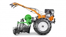 «Картофелекопалка вибрационно-грохотная Kerland | Керланд КМ-2090 к мотоблоку с воздушным охл.» - фото 3