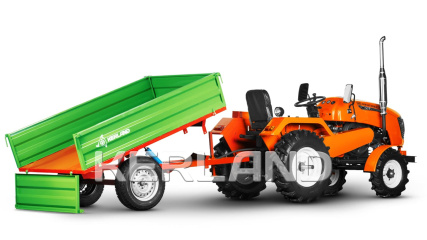 «Прицеп Kerland | Керланд П-2000/1 к мини-трактору (самосвальный)» - фото 6