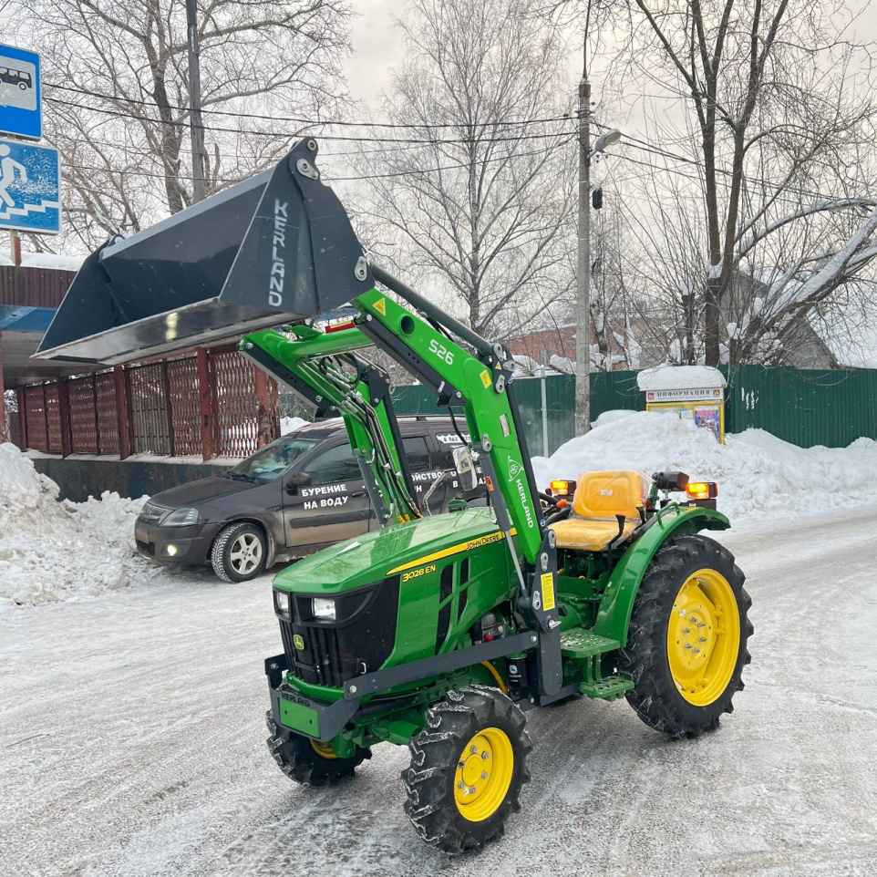 «Навесной погрузчик (КУН) Kerland S26 John Deere 3028E» - фото 7
