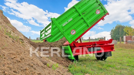 «Прицеп Kerland | Керланд П-3530 (самосвальный на три стороны)» - фото 3